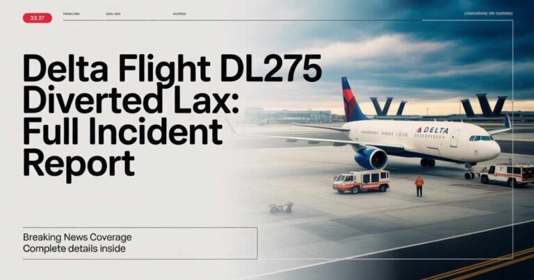 Delta Flight DL275 Diverted LAX