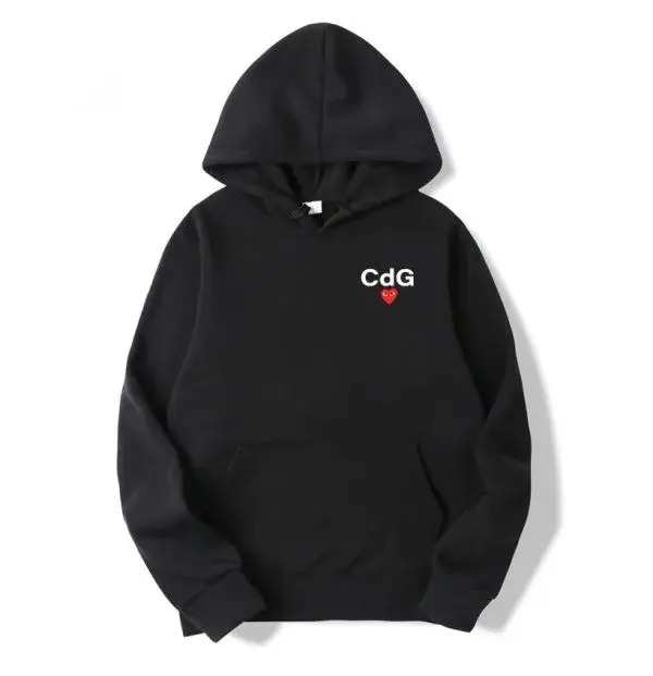CDG Hoodie Merging Avant-Garde Fashion with Everyday Streetwear